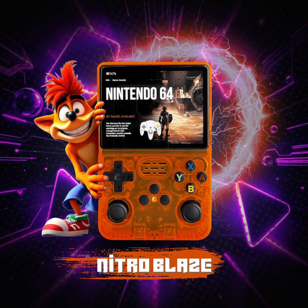 RetroNova™ - Premium Handheld Game Console