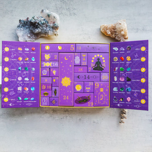 Crystals & Gemstones Advent Calendar 2025 – 24 Spiritual Surprises
