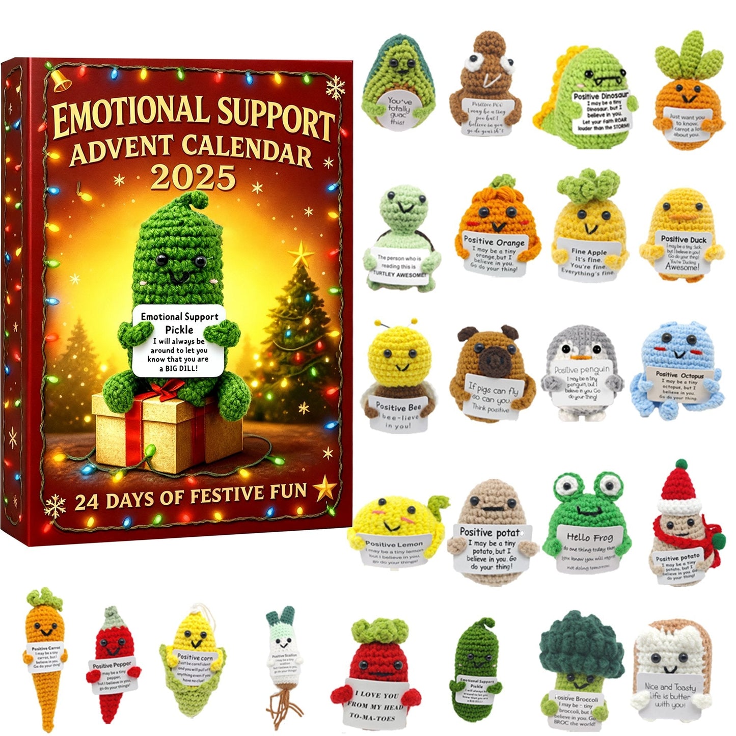 Emotional Support Advent Calendar 2025 – 24 Days of Calm & Mindfulness