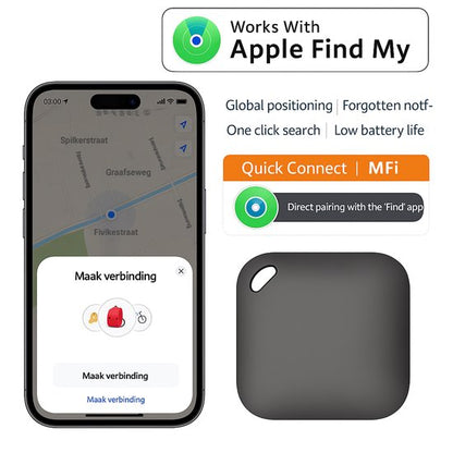 Smart Bluetooth GPS Tracker – Works with Apple Find My