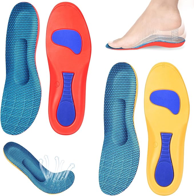 ActiveFit Sport Insoles – Shock-Absorbing & Breathable