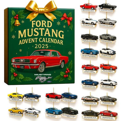 Ford Mustang Advent Calendar 2025 – 24 Miniature Cars