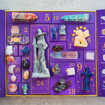 Crystals & Gemstones Advent Calendar 2025 – 24 Spiritual Surprises