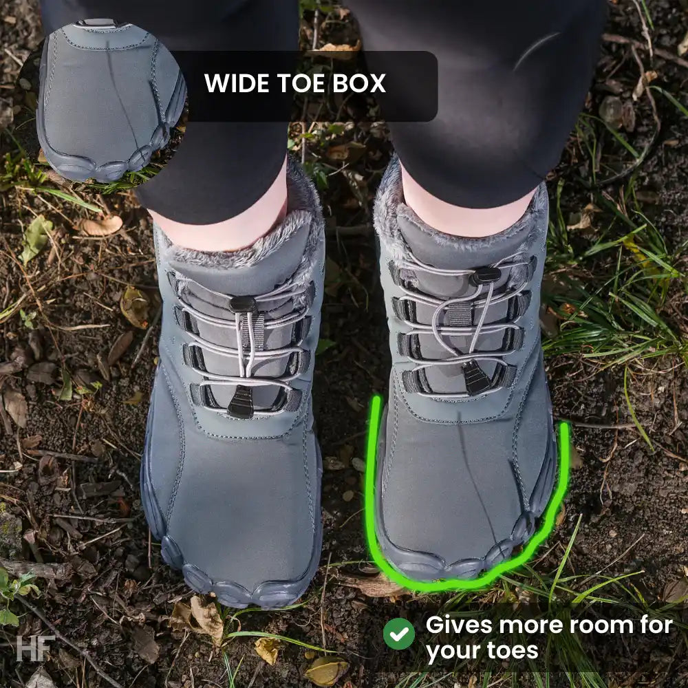 Caspar Pro – Waterproof, Non-slip Barefoot Shoes (Unisex Winter Comfort)