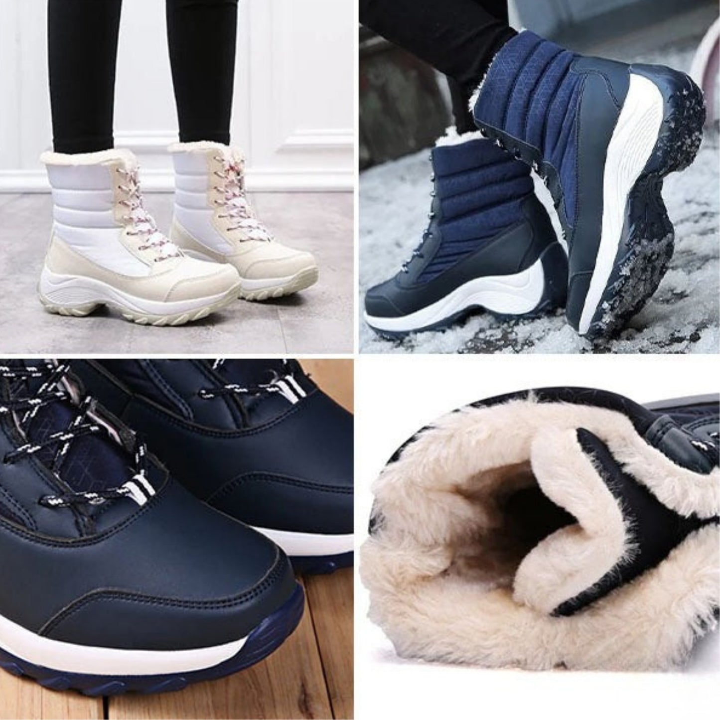 WinterFun® – Waterproof, Warm & Non-Slip Snow Boots (Unisex Winter Comfort)