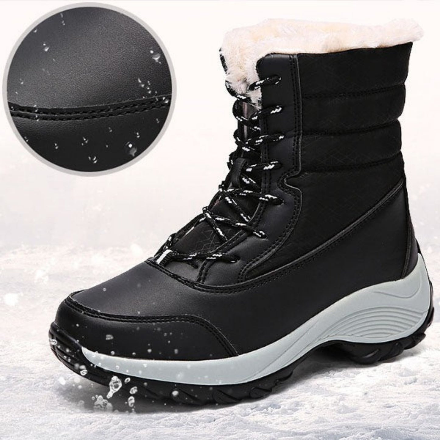 WinterFun® – Waterproof, Warm & Non-Slip Snow Boots (Unisex Winter Comfort)