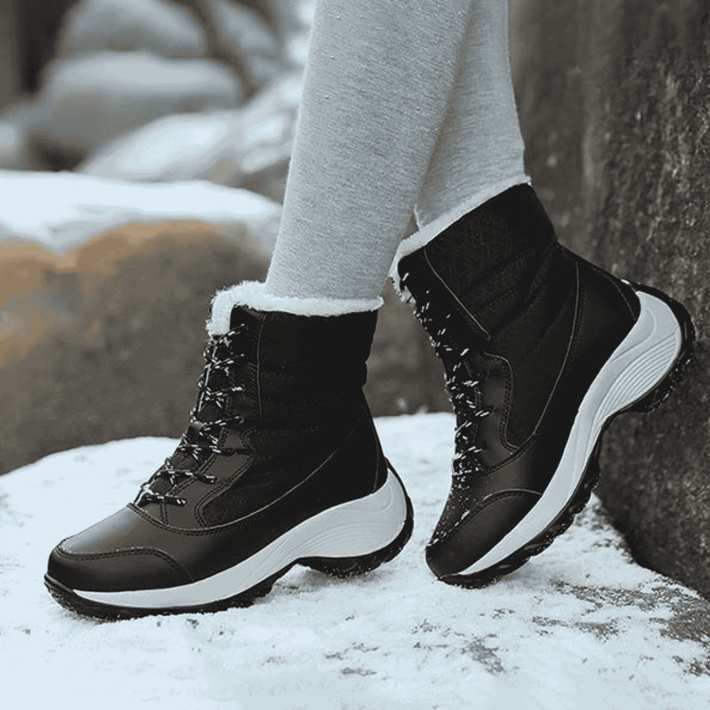 WinterFun® – Waterproof, Warm & Non-Slip Snow Boots (Unisex Winter Comfort)