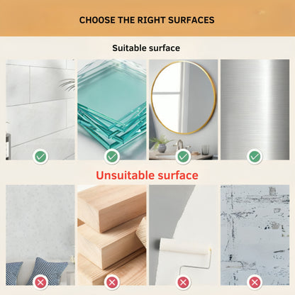 GripRack™ – Compact Wall Storage Rack with Drainage Hole (No Drilling)