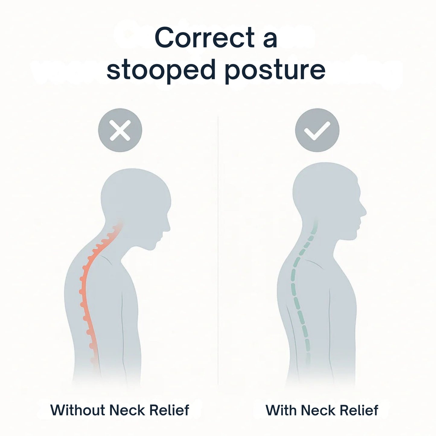 NeckFlow – 3-in-1 Neck Massager & Posture Corrector with Heat & Vibration