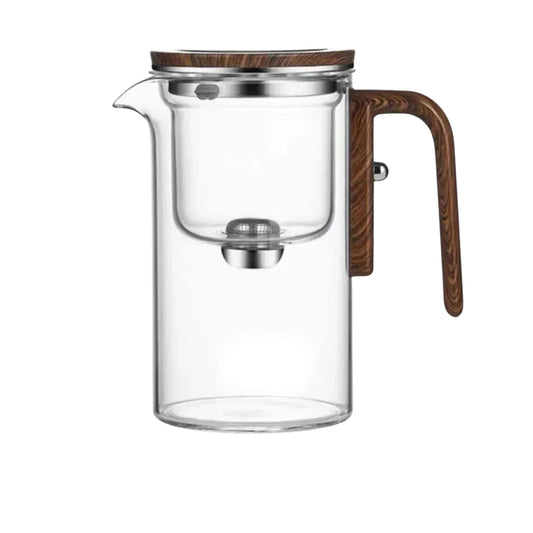 ZenBrew™ Magnetic Teapot - One-Click Tea Separation & Filter