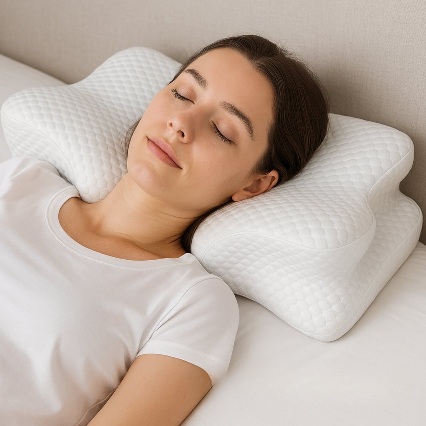 Orthopedic Pillow – Ergonomic Memory Foam Sleep Support