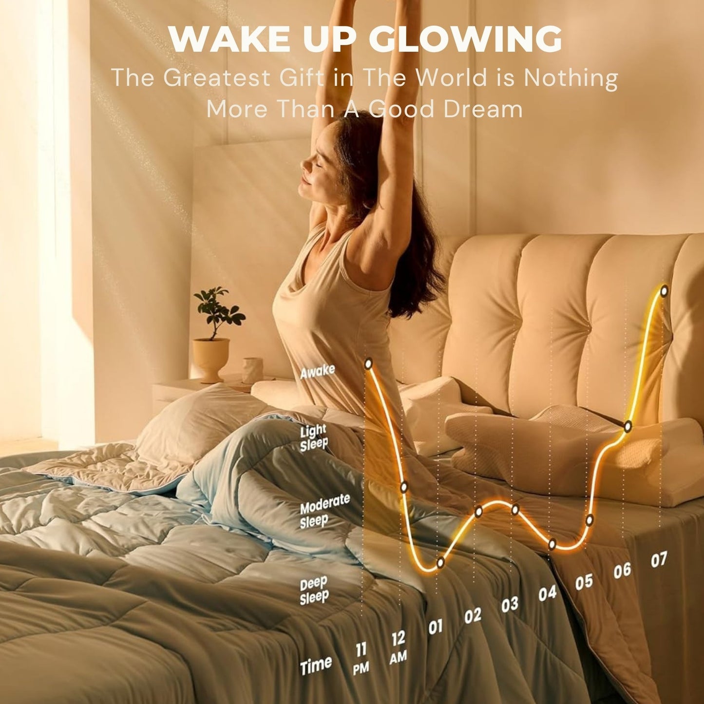 Orthopedic Pillow – Ergonomic Memory Foam Sleep Support