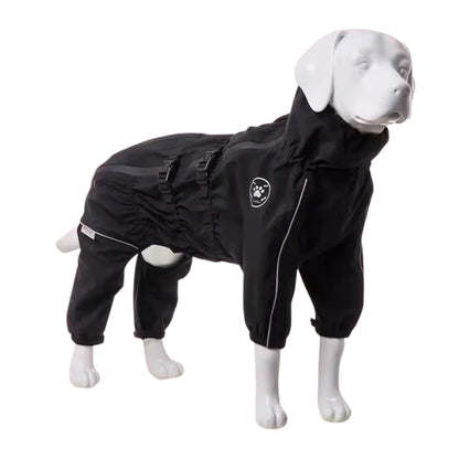 2025 Reflective Waterproof Dog Raincoat – Warm & Safe
