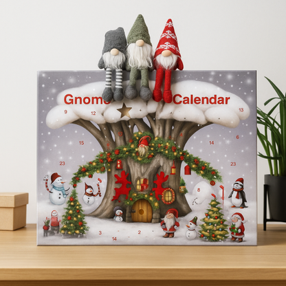 Advent Calendar Christmas Gnomes – Plush Gnome Surprises for December