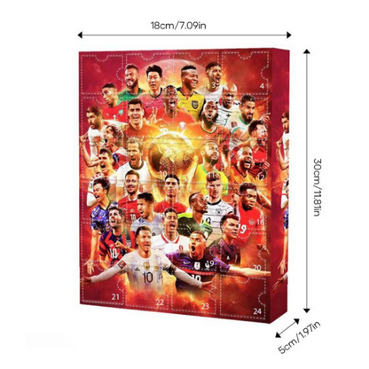Soccer Advent Calendar – 24 Surprises for the Ultimate Fan