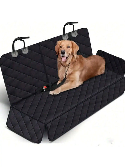 Dog Car Seat Cover – Waterproof Travel Protector with Armrest Seat