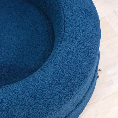 Thickened Round Pet Bed – Orthopedic, Waterproof & Cozy Nest