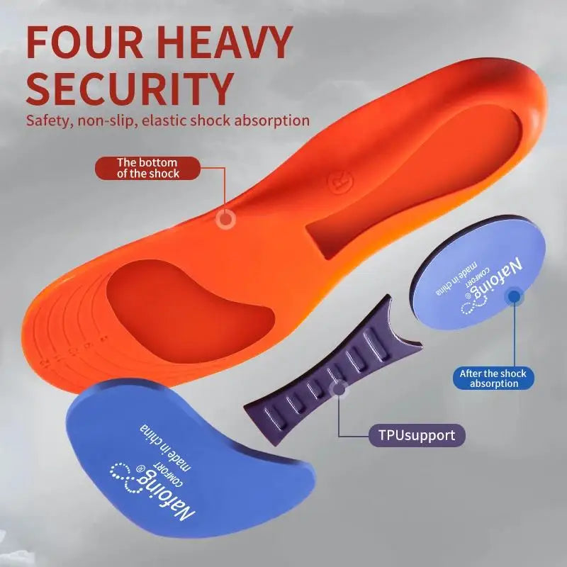 ActiveFit Sport Insoles – Shock-Absorbing & Breathable