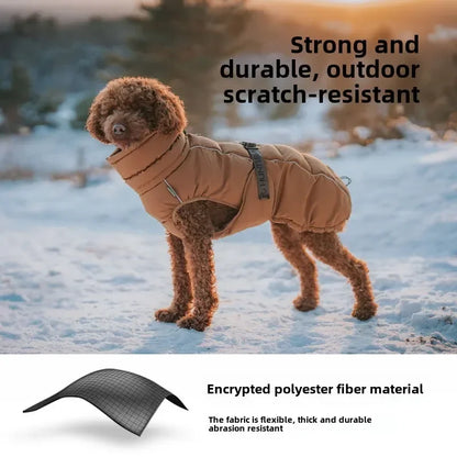 Waterproof Winter Dog Coat – Warm & Reflective Pet Jacket
