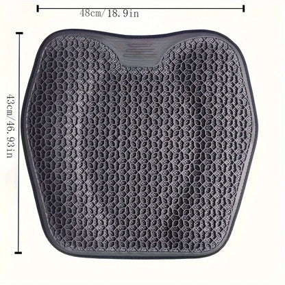 Gel Seat Cushion – Honeycomb Design for Car & Office