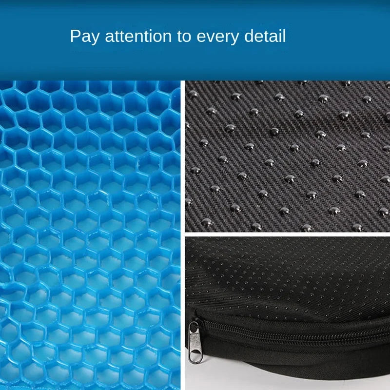 Orthopedic Gel Seat Cushion – 3D Honeycomb Pain Relief Pad