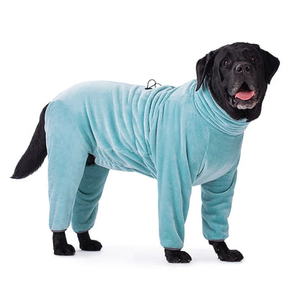 Waterproof Dog Drying Coat – Soft Microfiber Bathrobe for Large Dogs