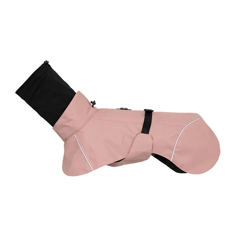 Waterdichte Reflecterende Hondenregenjas – Warm & Comfortabel