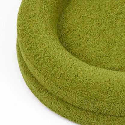 Thickened Round Pet Bed – Orthopedic, Waterproof & Cozy Nest