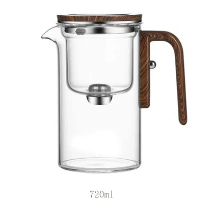 ZenBrew™ Magnetic Teapot - One-Click Tea Separation & Filter