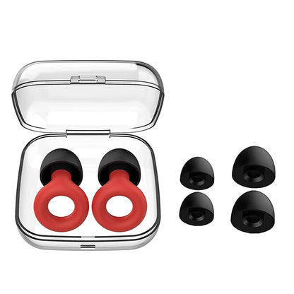 Premium Silicone Earplugs – Noise Cancelling & Waterproof (Sleep & Swim)