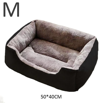 Soft Plush Pet Bed – Cozy Cat & Dog Cushion House