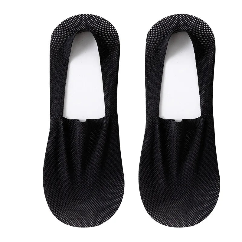 Men’s Invisible Mesh Summer Socks – Breathable & Non-Slip