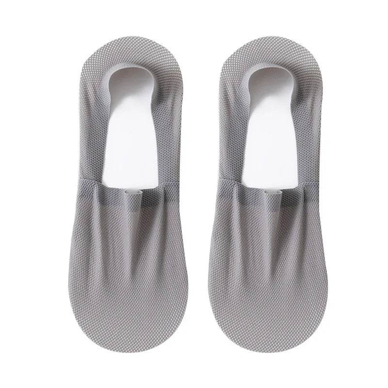 Men’s Invisible Mesh Summer Socks – Breathable & Non-Slip