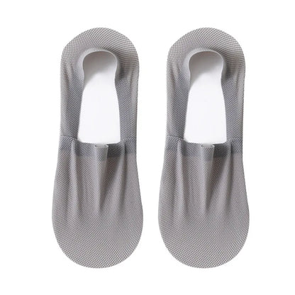 Men’s Invisible Mesh Summer Socks – Breathable & Non-Slip