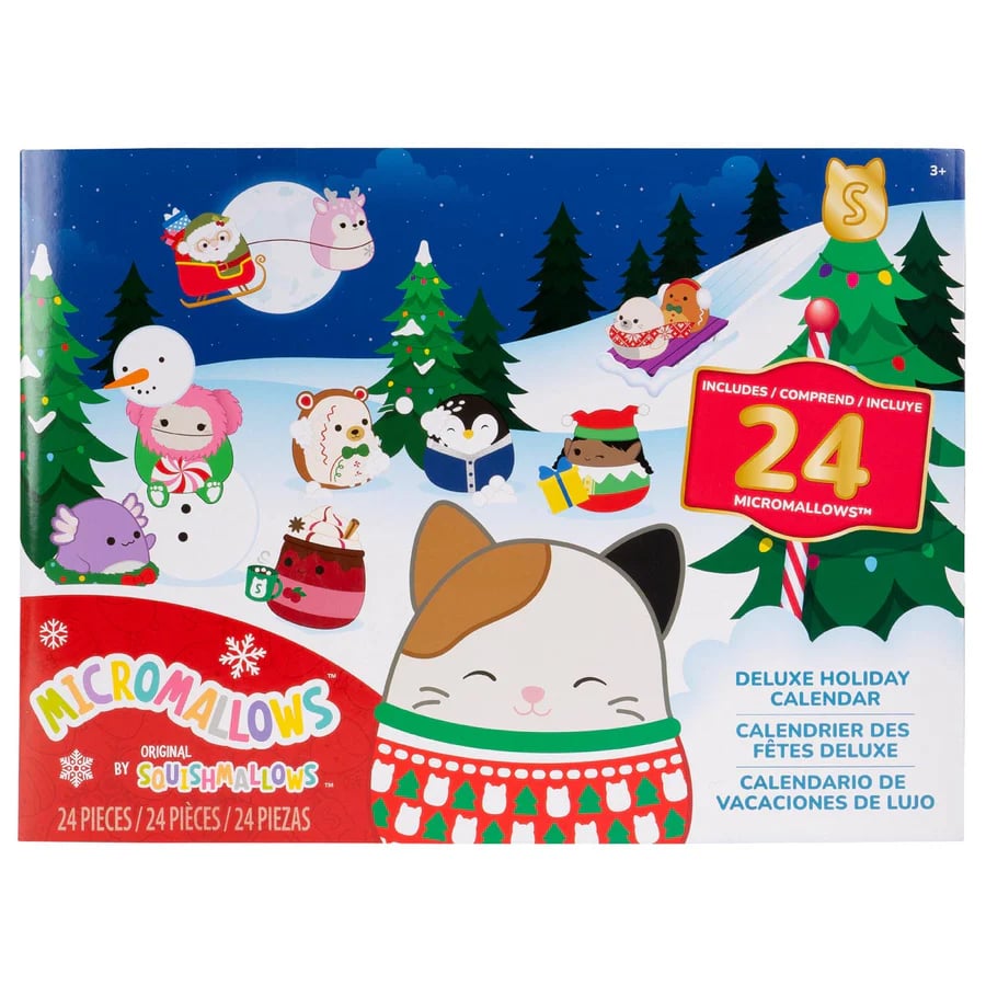 Squishmallows Advent Calendar 2025 – 24 mini plush toys (limited edition)
