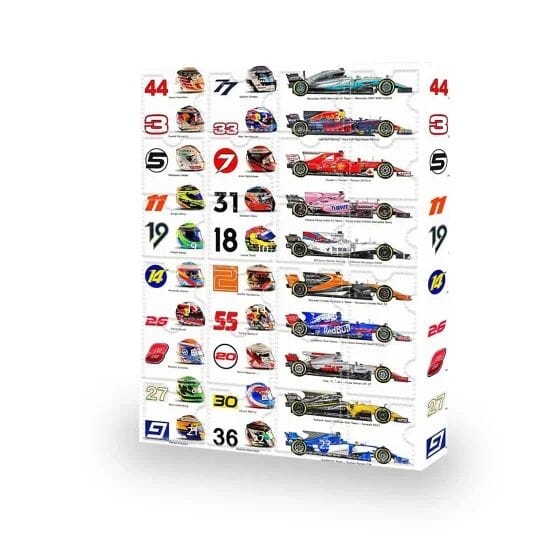 F1 Advent Calendar 2025 – 24 Miniature Race Cars