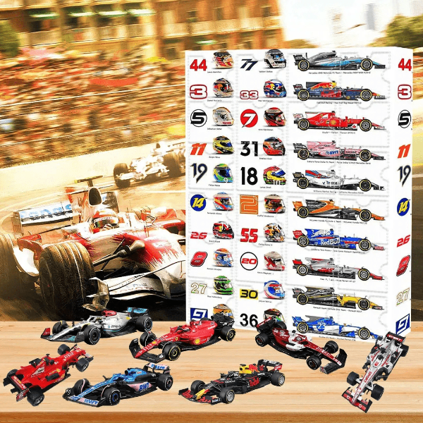 F1 Advent Calendar 2025 – 24 Miniature Race Cars